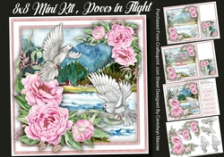 8x8Mini Kit ,Doves in Flight