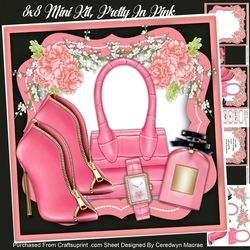 8x8 Mini Kit ,Pretty In Pink
