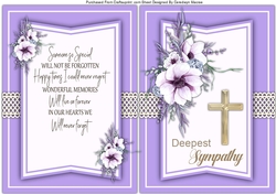 Sympathy Card and Insert 4