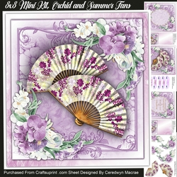 8x8 Mini Kit, Orchids and Summer Fans