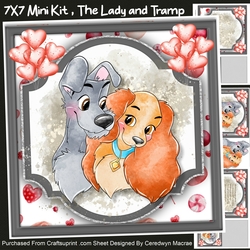 7x7 Mini Kit, The Lady and Tramp