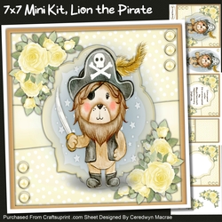 7x7 Mini Kit Lion The Pirate