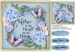 8x8 Beautiful Mothers Day Card 2