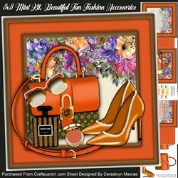 8x8 Mini Kit, Beautiful Tan Fashion Accessories