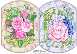 2,Beautiful Flower Toppers