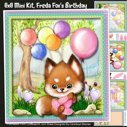 8x8 Mini Kit, Freda Foxs Birthday