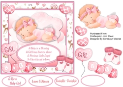 Love & Kisses A Baby Girl