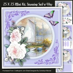 7,5 x7.5 Mini Kit, Stunning Sail-a-Way
