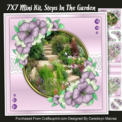 7x7 Mini Kit , Steps In The Garden