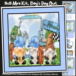 8x8 Mini Kit,Boys Day Out