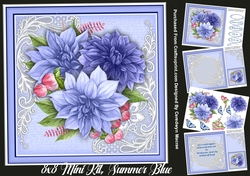 8x8 Mini Kit, Summer Blue