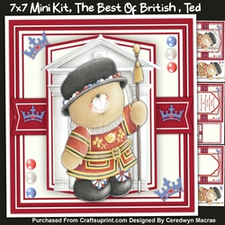 7x7 Mini Kit, The Best of British, Ted