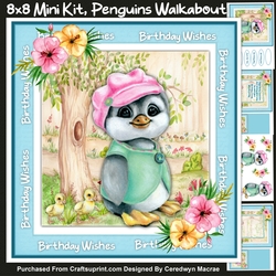 8x8 Mini Kit, Penguins Walkabout
