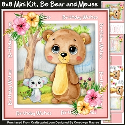 8x8 Mini Kit, Bo Bear and Mouse