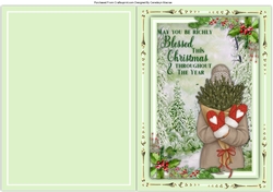 A5,Quick Print and Fold Christmas 3