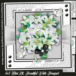 8x8 Mini Kit, Beautiful White Bouquet