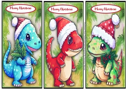 3, DL Dinos Christmas