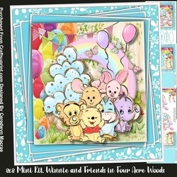 8x8 Mini Kit, Winnie and Friends at Four Acre Woods