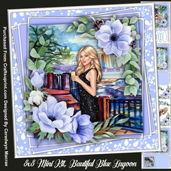 8x8 Mini Kit, Beautiful Blue Lagoon