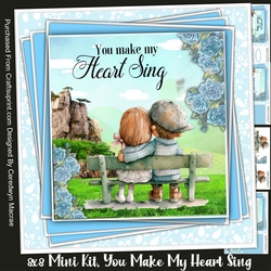 8x8 Mini Kit, You Make My Hart Sing