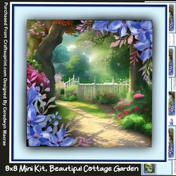 8x8 Mini Kit, Beautiful Cottage Garden
