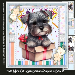 8x8 Mini Kit, Gorgeous Pup in a Box 2