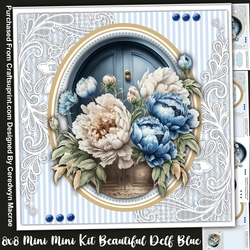 8x8 Mini Kit, Beautiful Delf Blue