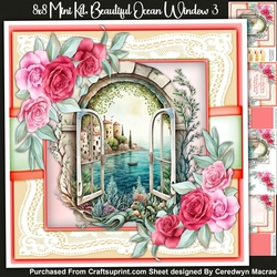 8x8 Mini Kit, Beautiful Ocean Window 3