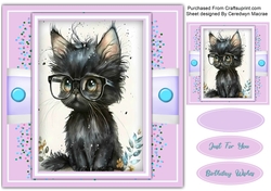 8x8 Gorgeous Sophisticated Kitty 4