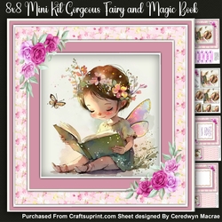 8x8 Mini kit, Gorgeous Fairy and Magic Book