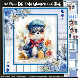8x8 Mini Kit, Teds Reading Book, Pyramid