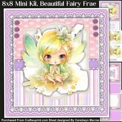 8x8 Mini Kit, Beautiful Fairy Frae