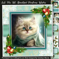 8x8 Mini Kit, Beautiful Christmas Blessings