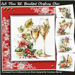 8x8 Mini Kit, Beautiful Christmas Cheer