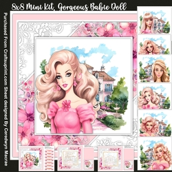 8x8 Mini Kit, Gorgeous Barbie Doll