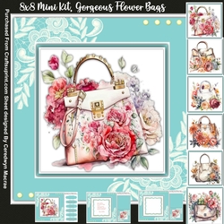 8x8 Mini Kit, Gorgeous Flower Bags