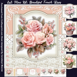 8x8 Mini Kit, Beautiful Lilac Dahlias