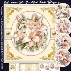 8x8 Mini Kit, Beautiful Pink Whispers