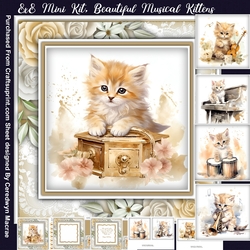 8x8 Mini Kit, Beautiful Musical Kitten