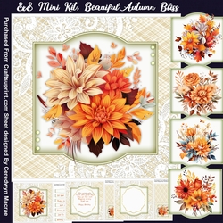 8x8 Mini Kit, Beautiful Autumn Bliss