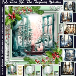8x8 Mini Kit , The Christmas Window