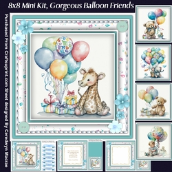 8x8 Mini Kit, Gorgeous Balloon Friends
