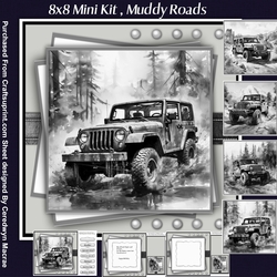 8x8 Mini Kit, Muddy Roads