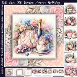 8x8 Mini Kit Gorgeous Surprise Birthday
