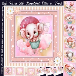 8x8 Mini Kit , Beautiful Ellie in Pink