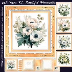8x8 Mini Kit, Beautiful Ranunculas
