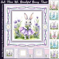 8x8 Mini Kit, Beautiful Bunny Flower