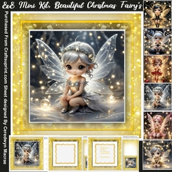 8x8 Mini Kit, Beautiful Christmas Fairys 