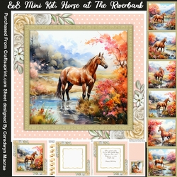 8x8 Mini Kit, Horse at The Riverbank