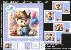 8x8 Mini Kit, Teds New Cowboy Hat